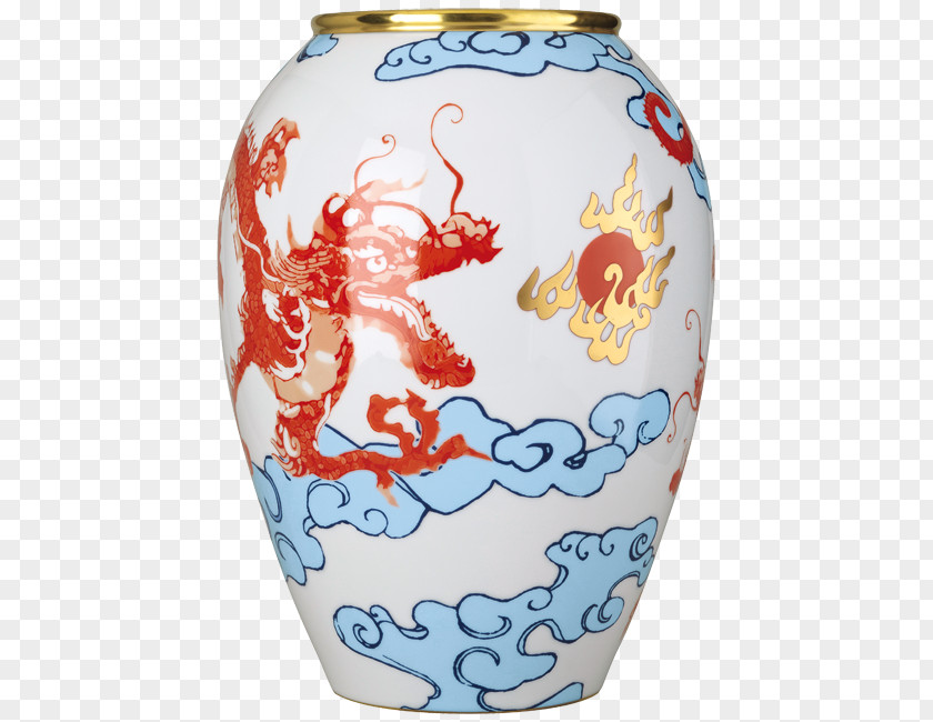 Vase Ceramic Blue And White Pottery Porcelain Jar PNG
