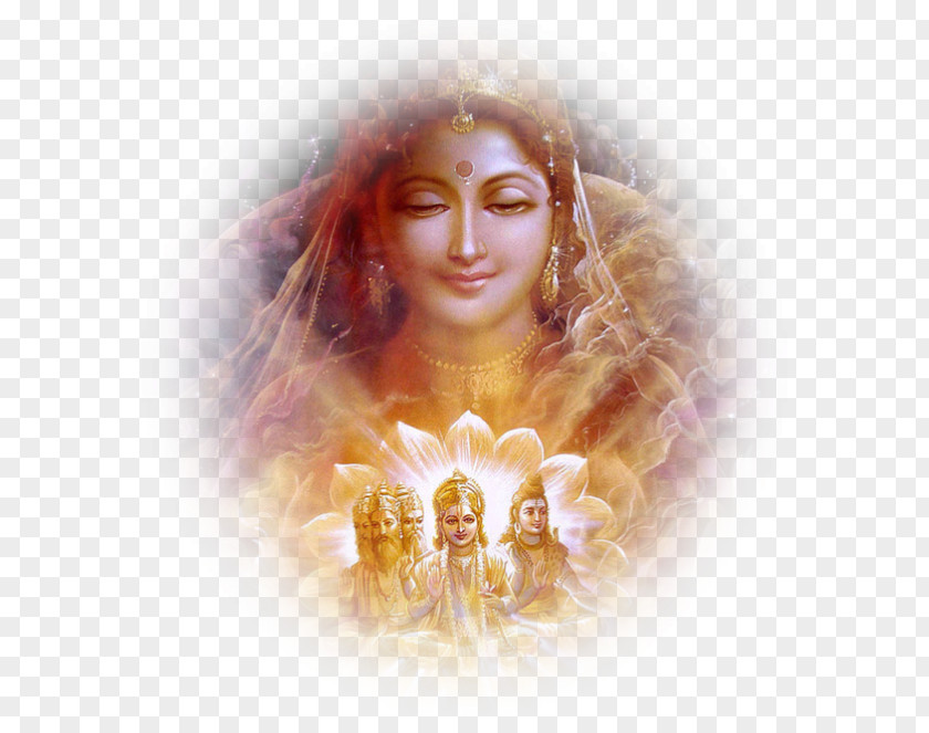 Vishnu Mahadeva Krishna Trimurti Shakti PNG