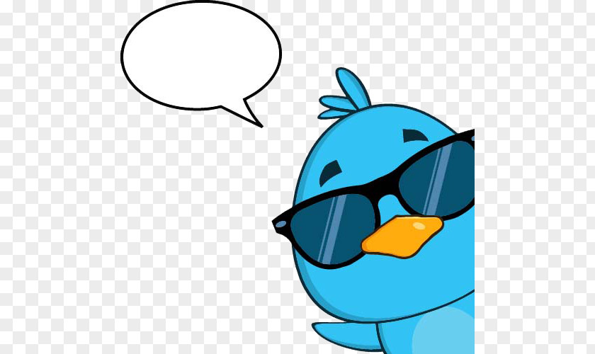 Bird Wearing Sunglasses Cartoon Royalty-free Clip Art PNG