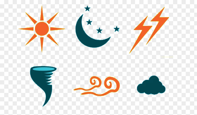 Cartoon Vector Weather Sun Tornado Icon PNG