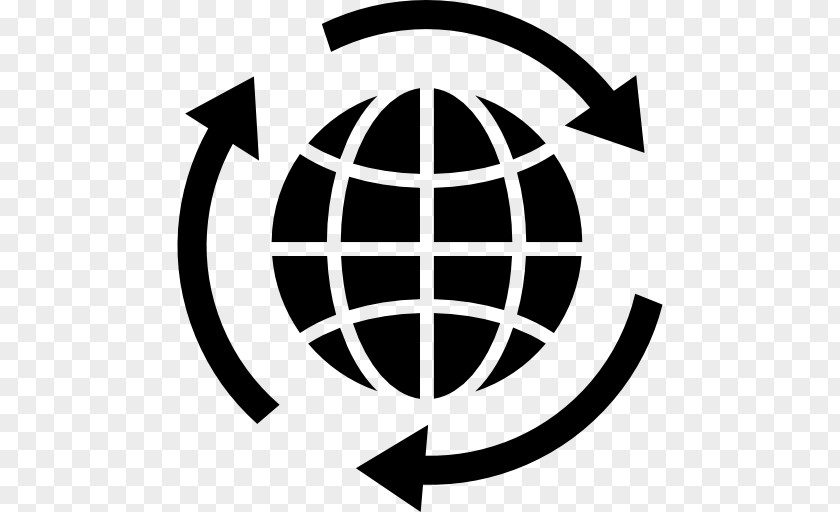 Earth Symbol Globe Logo PNG