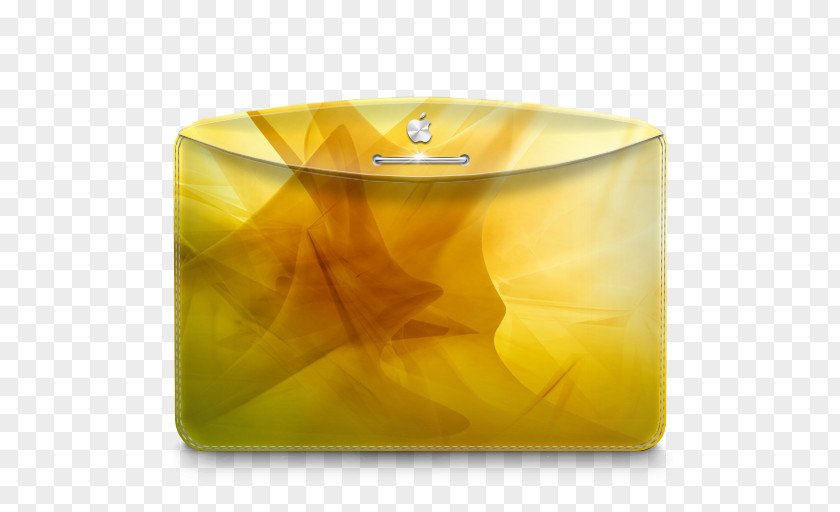 Folder Abstract Yellow Rectangle PNG