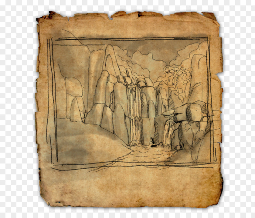 Map Elder Scrolls Online: Morrowind Treasure The II: Daggerfall PNG