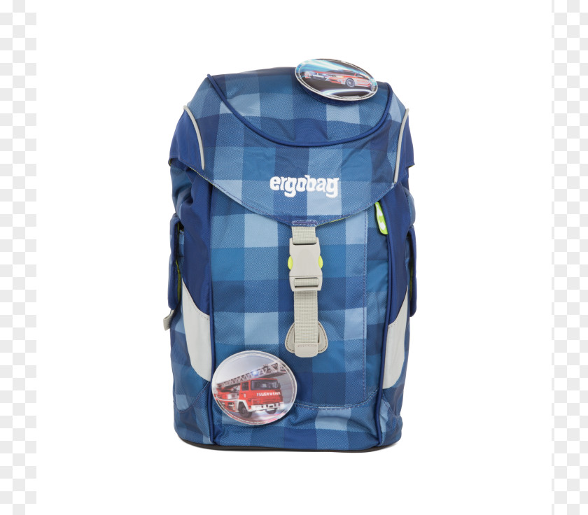 Backpack Ergobag Mini Scout Cartable, Bleu Pack 6 Piece Set PNG