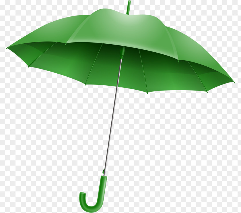 Green Umbrella Clip Art PNG
