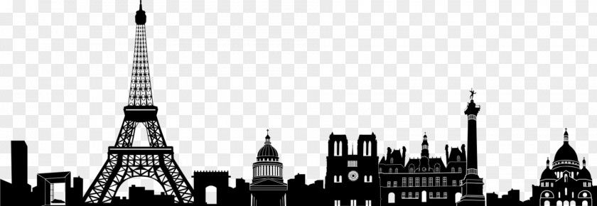 Paris YouTube Skyline Wall Decal Photography PNG
