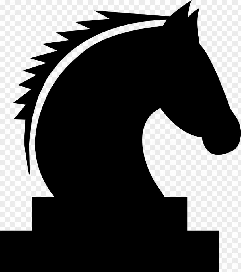 Chess Piece Horse Silhouette Clip Art PNG