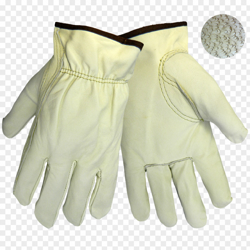 Cow Leather Cattle Glove High-visibility Clothing Workwear PNG