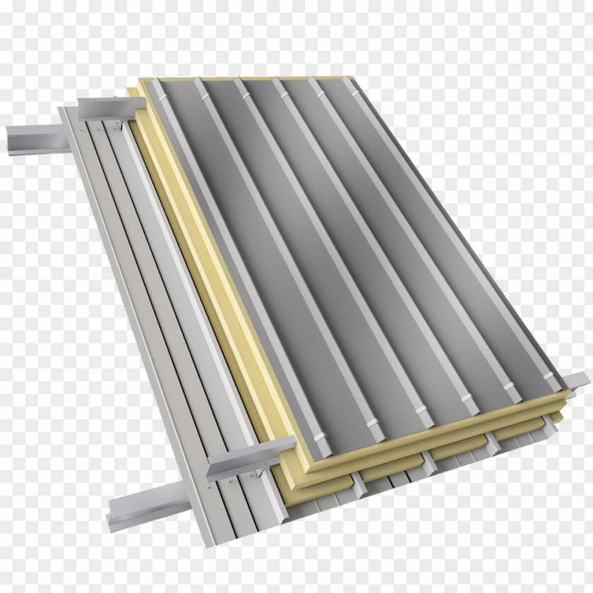 Doubleskin Facade Steel Purlin Roof Structural Insulated Panel Material PNG