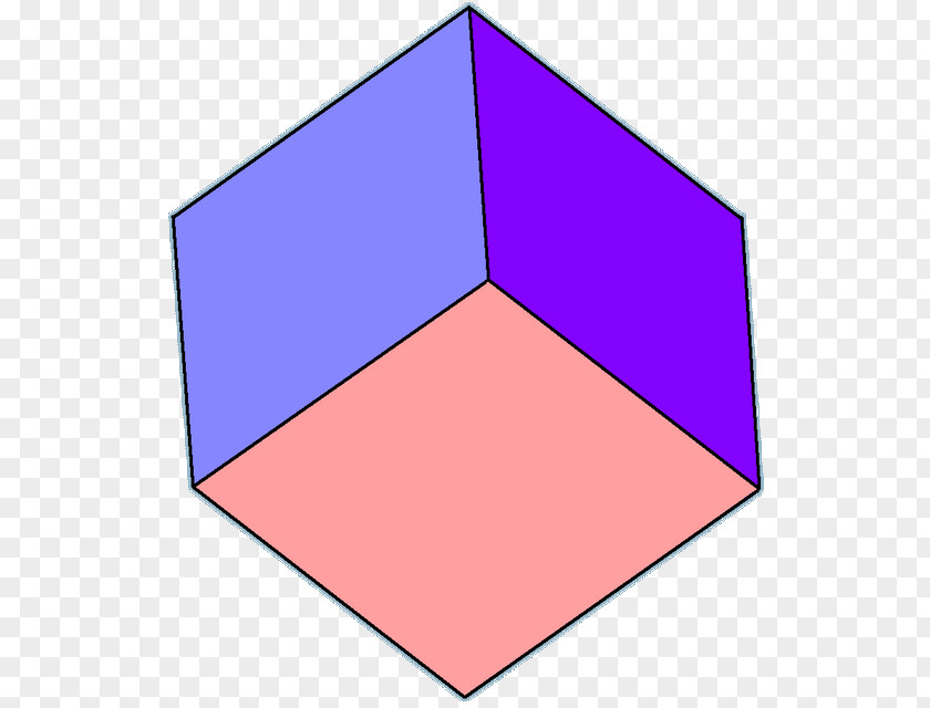 Face Cube Triangle Hexahedron Square PNG