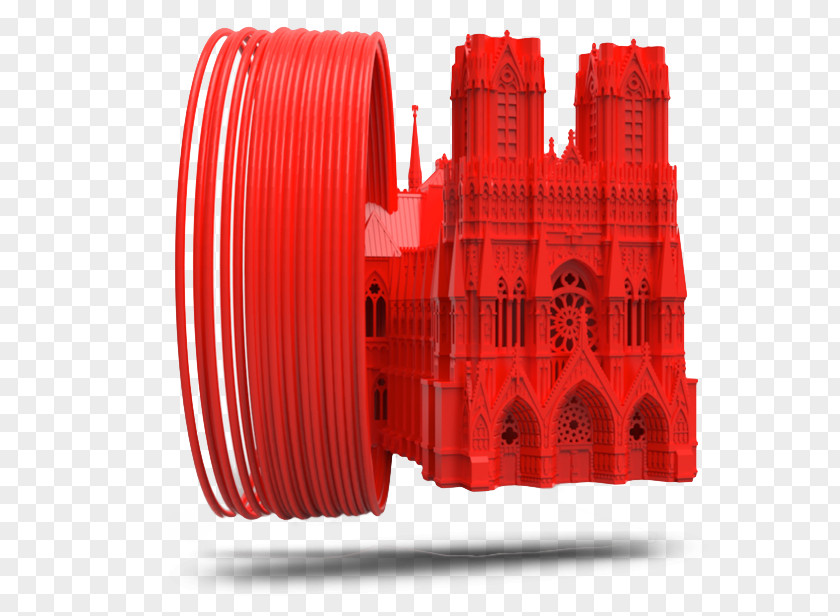 London Watercolor 3D Printing Filament Polylactic Acid PNG