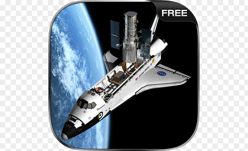 Nasa Space Shuttle Simulator Free Hubble Telescope Satellite Exploration PNG