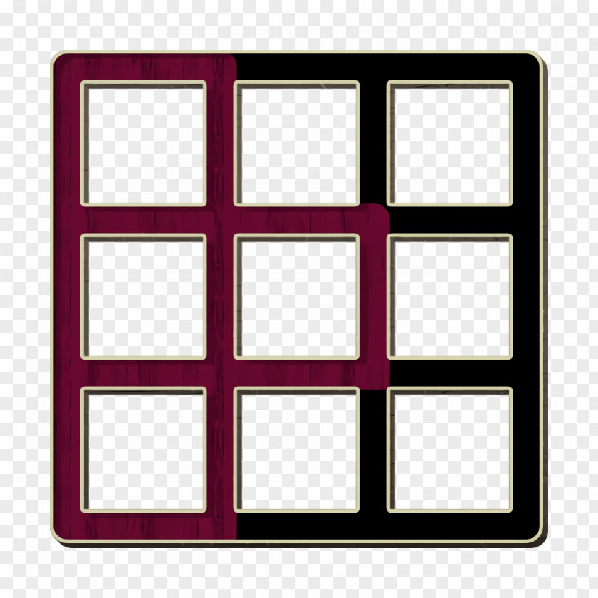 UI Icon Grid Format PNG
