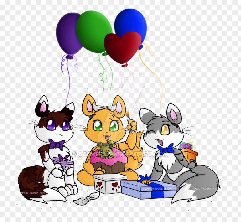 Ahly Five Nights At Freddy's Cat Birthday Gift Clip Art PNG