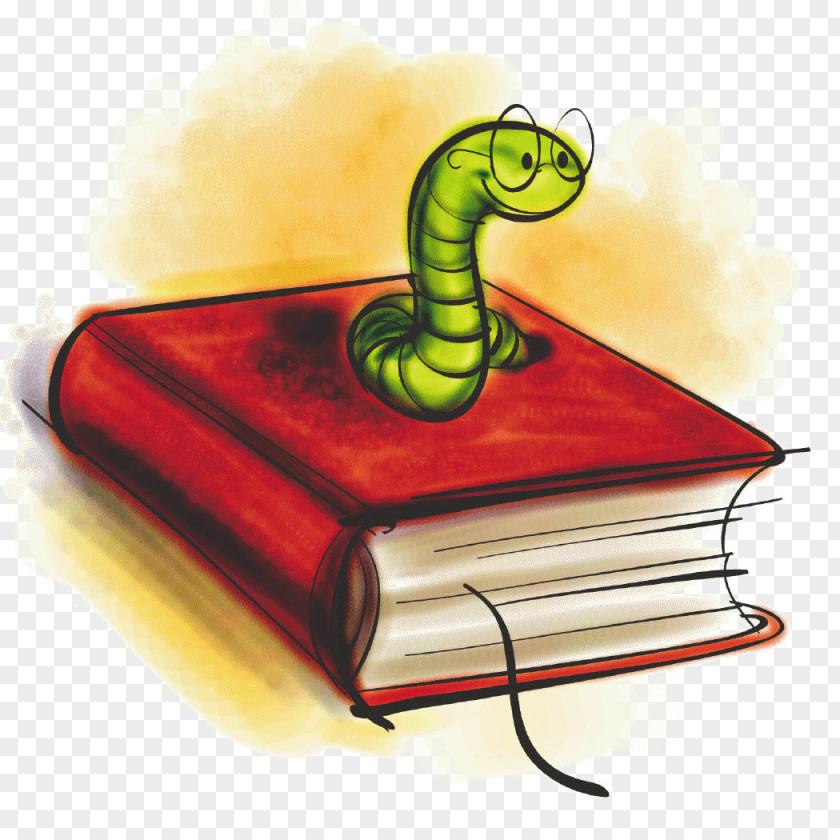 Bookworm Paperback Clip Art PNG