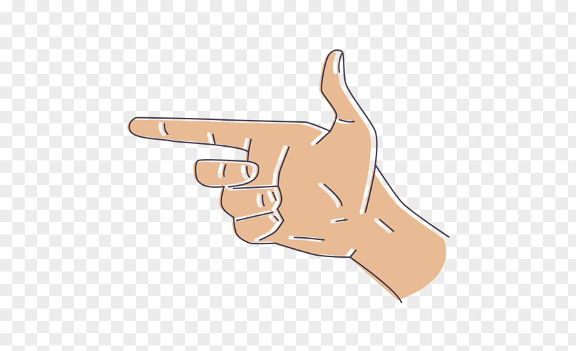 Mao Thumb Finger Gun Gesture Clip Art PNG