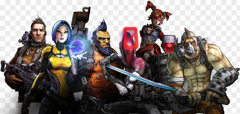 Numbers 1 31 Borderlands 2 Borderlands: The Pre-Sequel Handsome Collection Player Character PNG