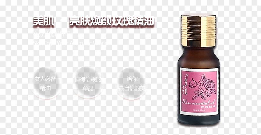 Posters Rose Oil Essential PNG