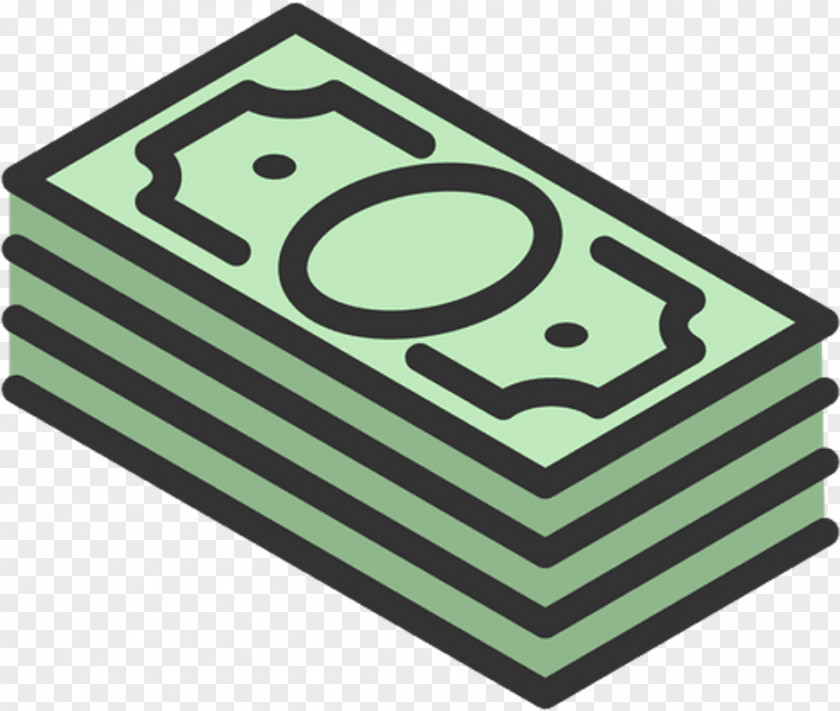 Rectangle Coin Banknote Transparency Money Cash Sticker PNG