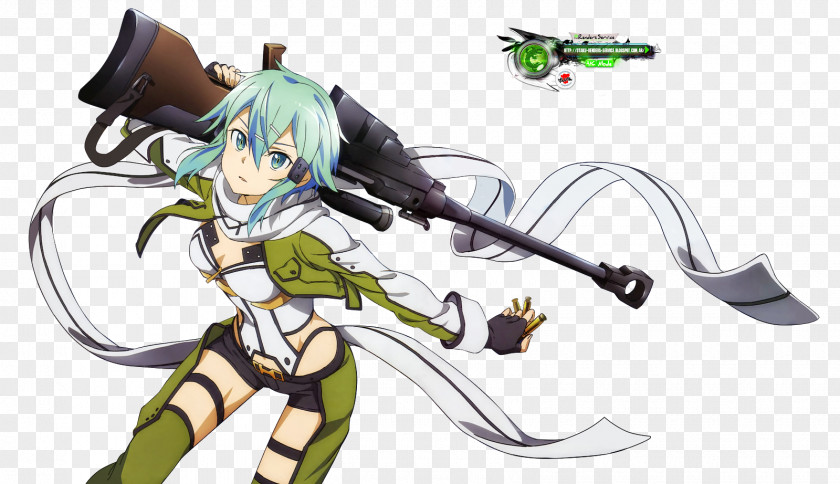 Sword Art Sinon Kirito Online: Hollow Fragment Drawing PNG