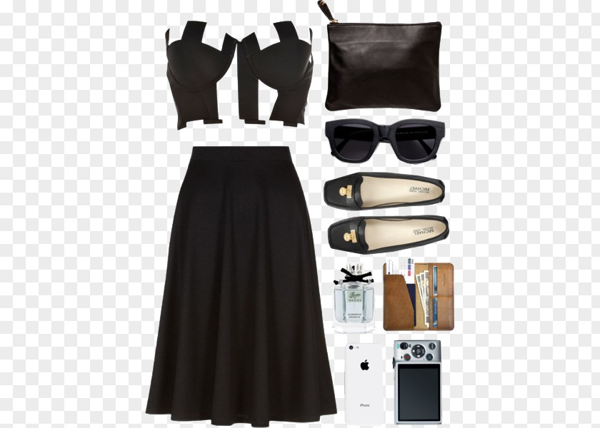Women's Evening Dress With Luxury Little Black Formal Wear Skirt Woman PNG