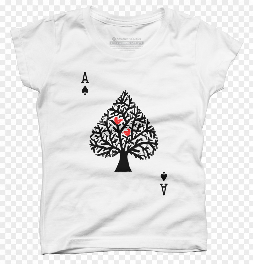 Ace Spade T-shirt Of Spades Sleeve Clothing Argentina PNG