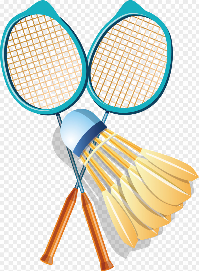 Badminton Racket Shuttlecock PNG