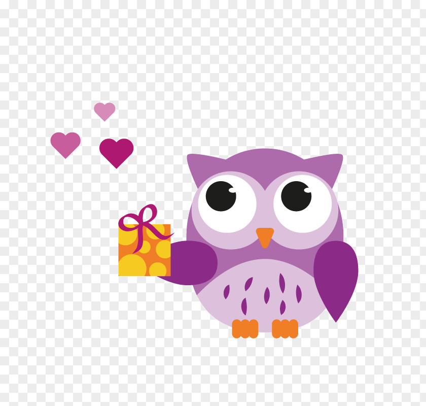 Creative Cute Owl PNG