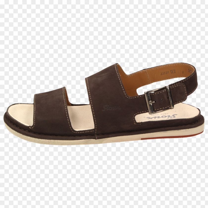 Men's Shoes Sandal Shoe Slide Leather Brown PNG