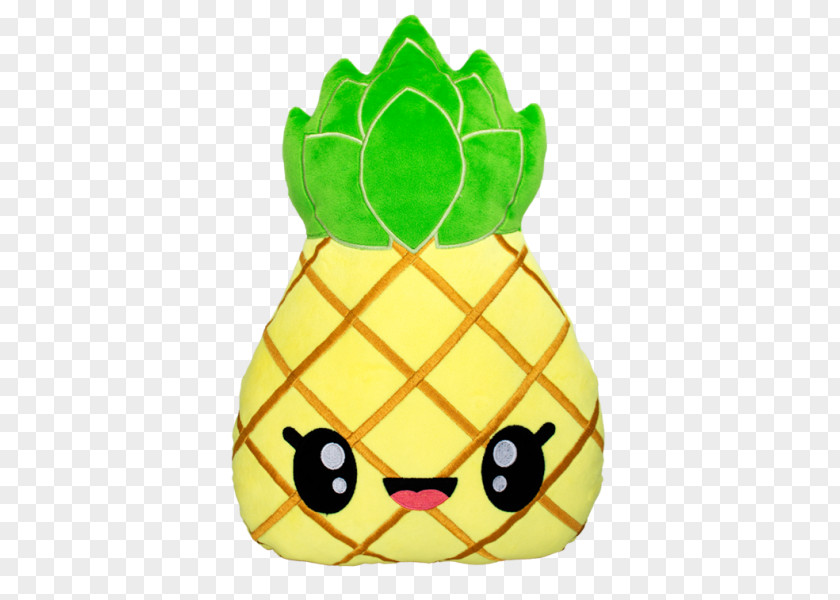 Pineapple Banana Split Throw Pillows Couch PNG