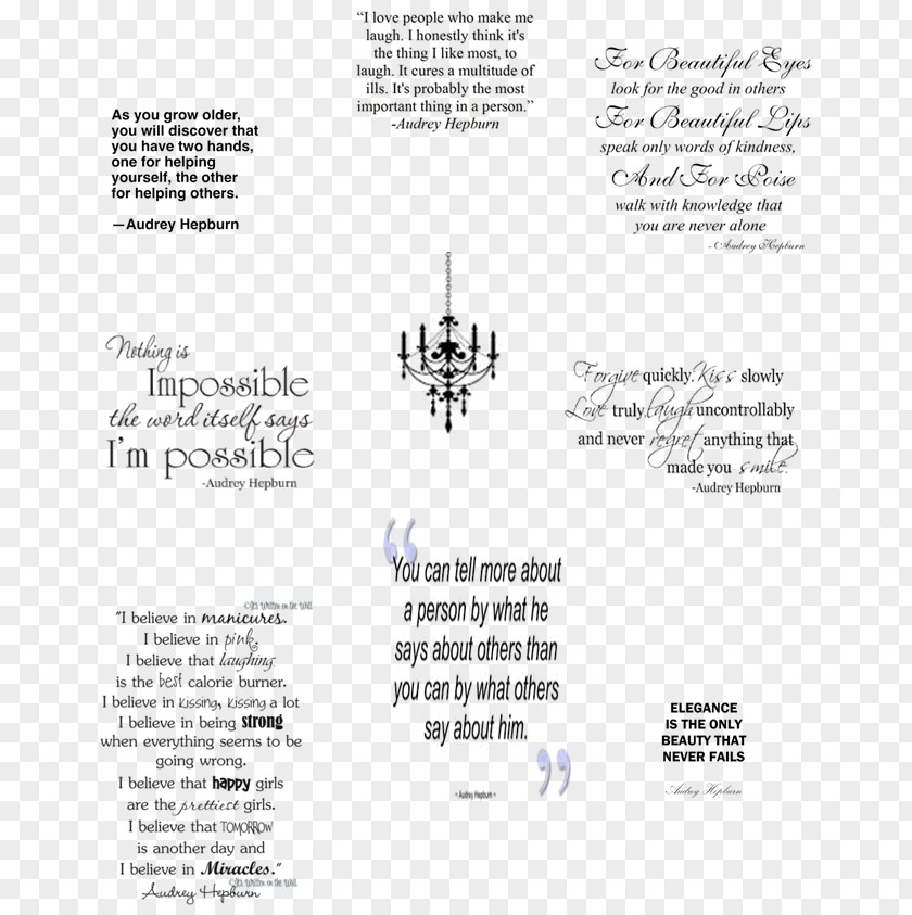Quotation Document Decal White Saying PNG
