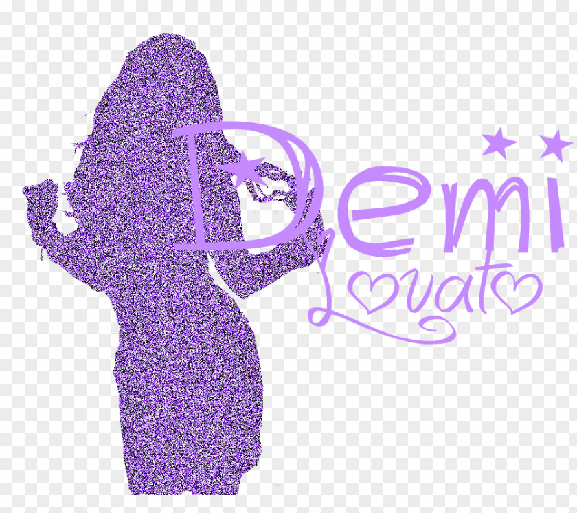 Text Poster Purple Love Sticker Font PNG