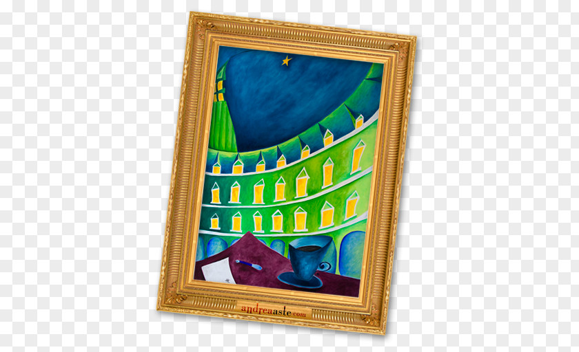 Turin Tales Picture Frame Art Painting Rectangle PNG