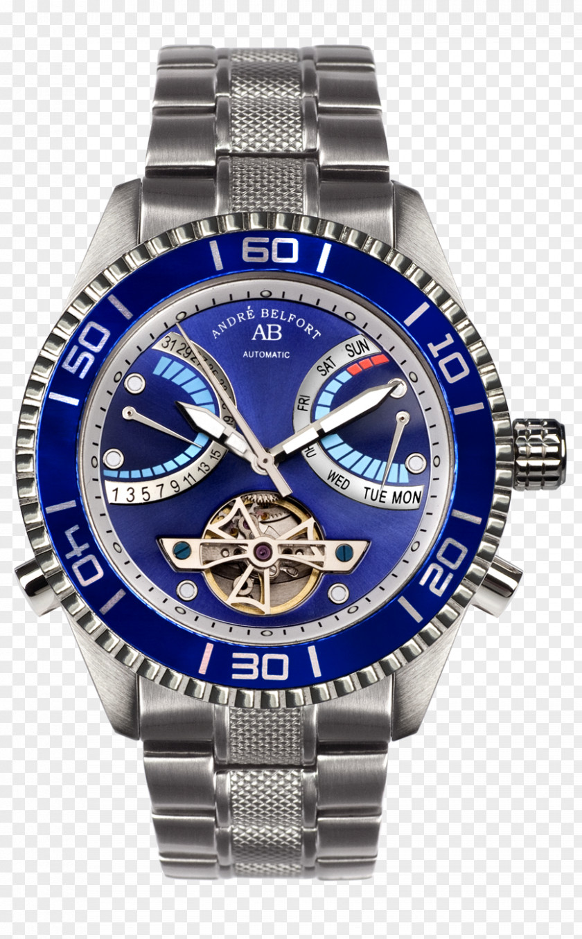 Watch Belfort Sailing Ship Steel Clock PNG