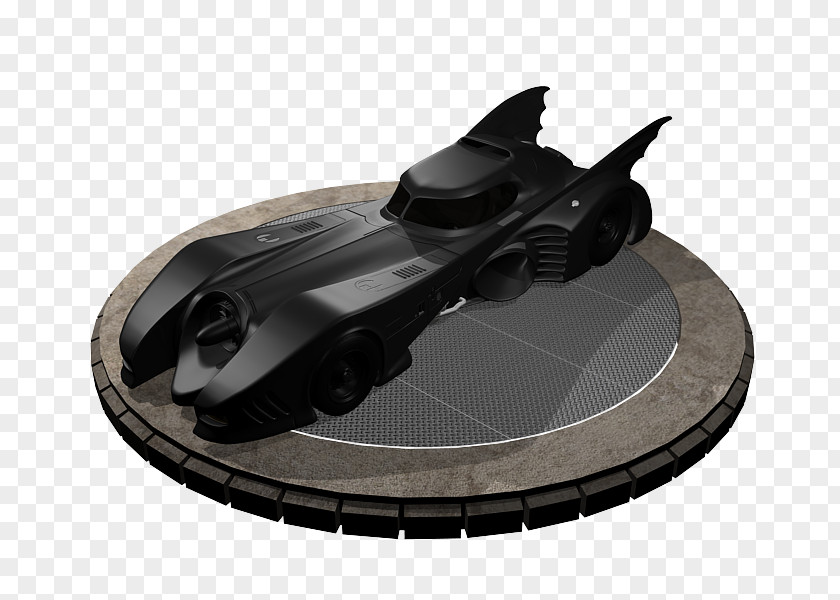 Batman Batcave Batmobile Car Turntable PNG