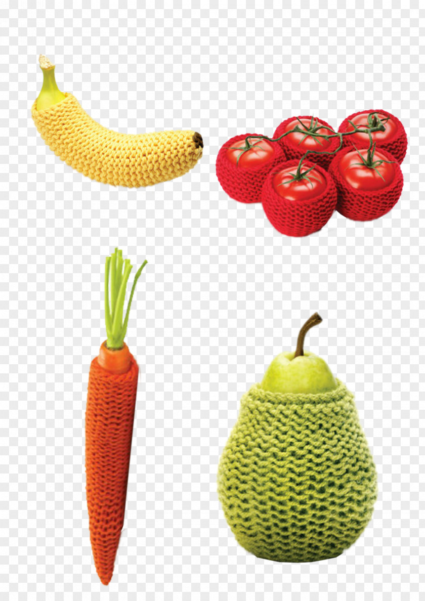 Fruit And Vegetable Tomato Banana Carrot Computer File PNG