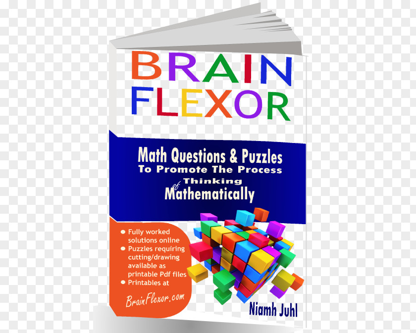 Geometrics Math Brain Flexor: Questions And Puzzles To Promote The Process Of Thinking Mathematically Mathematics Riddle PNG