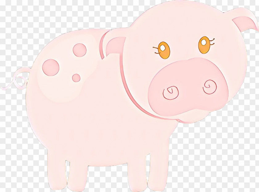 Pig Product Design Pink M Snout PNG