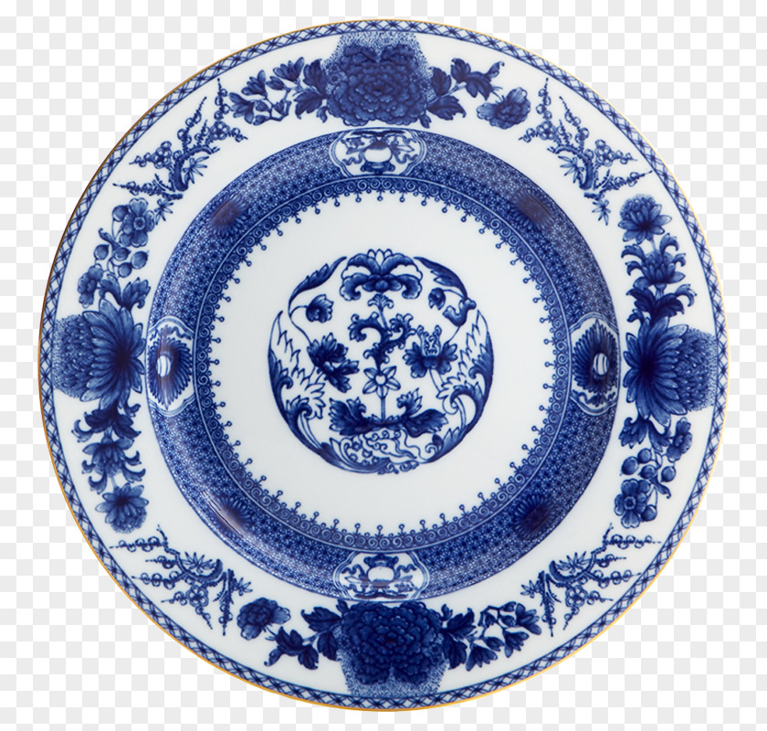 Plate Blue-plate Special Mottahedeh & Company Tableware Dessert PNG