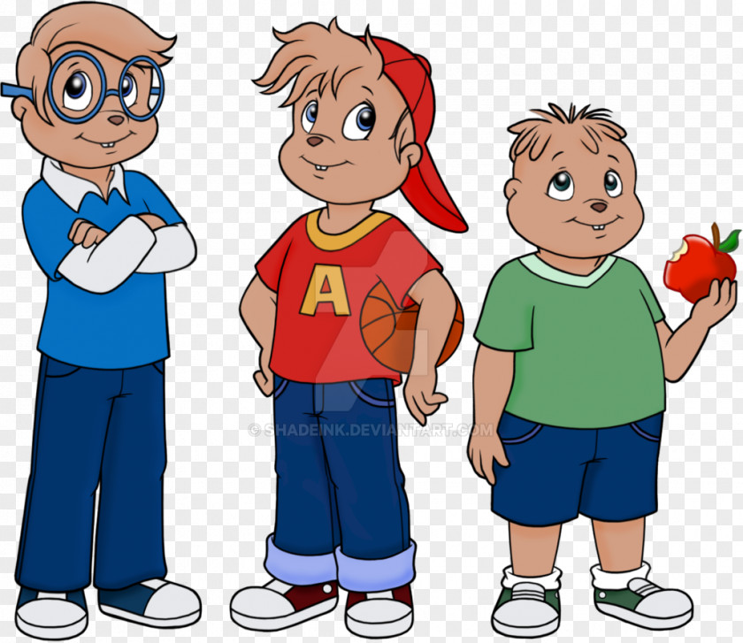 Alvin And The Chipmunks Seville Simon Theodore PNG
