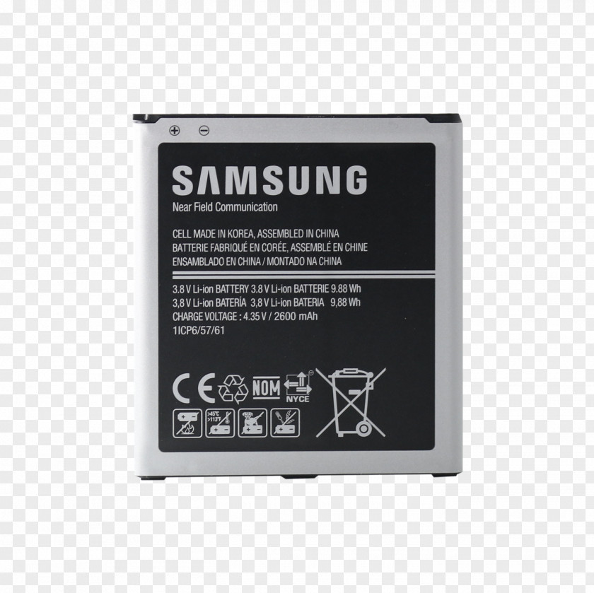 Battery Samsung Galaxy Grand Prime On5 J5 J2 J3 PNG