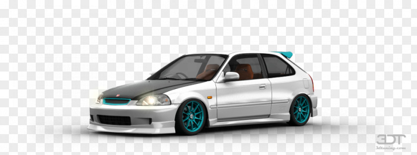 Honda 1997 Civic Type R Car Bumper PNG