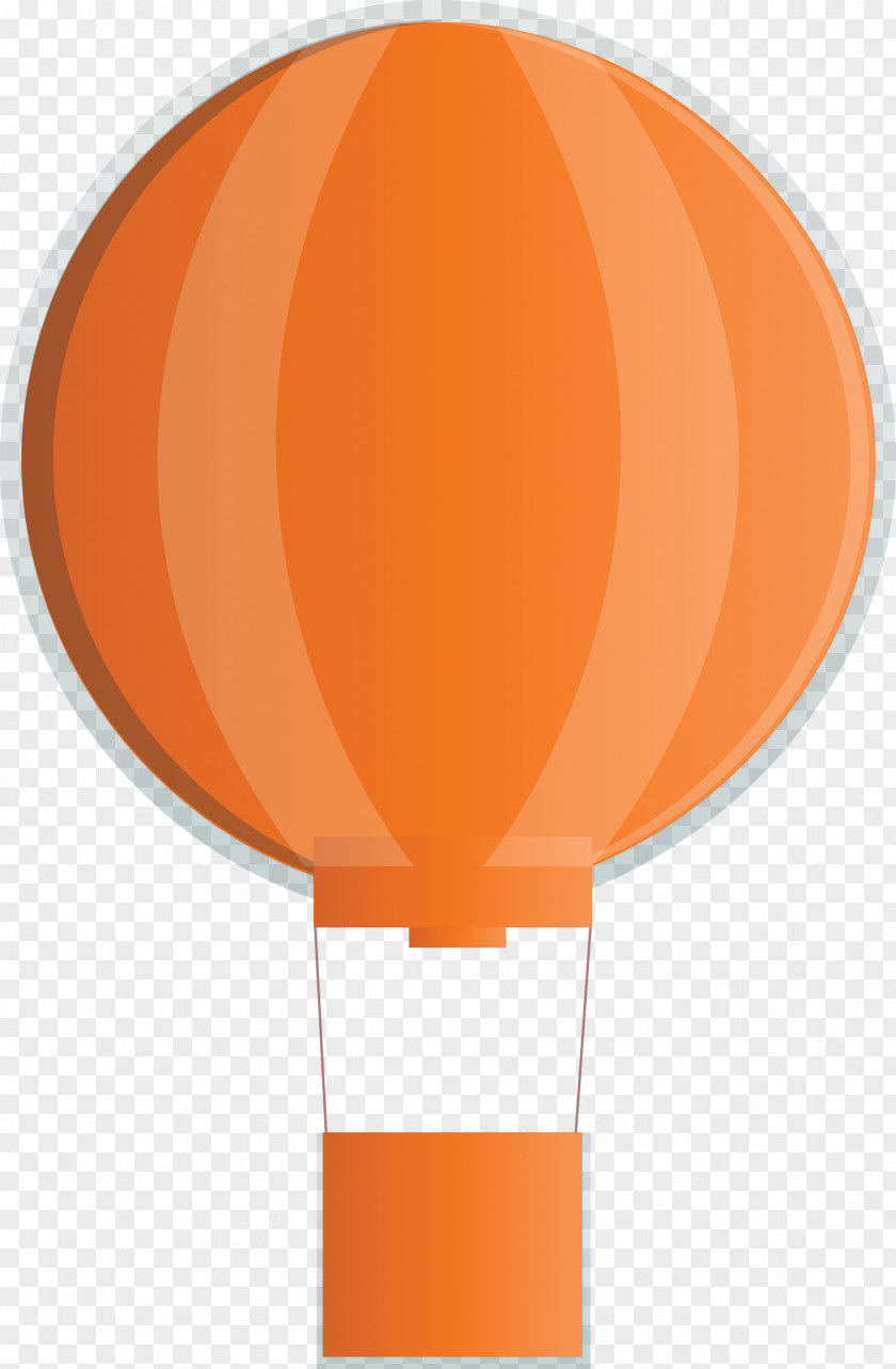 Hot Air Balloon Floating PNG