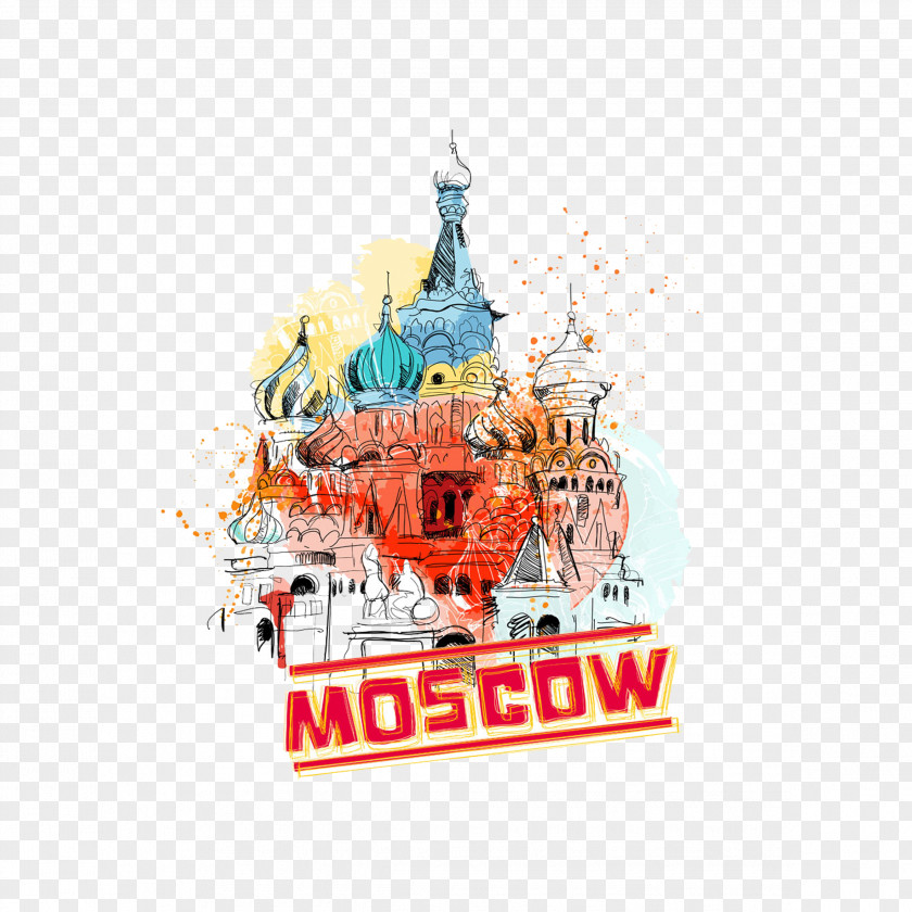 Moscow City Illustration International Business Center Drawing PNG