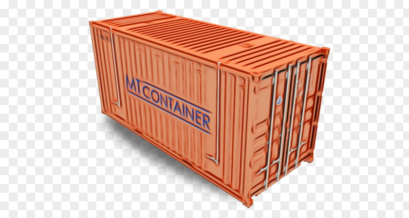 Rectangle Brick Box Transport Shipping Container Wood Packaging And Labeling PNG
