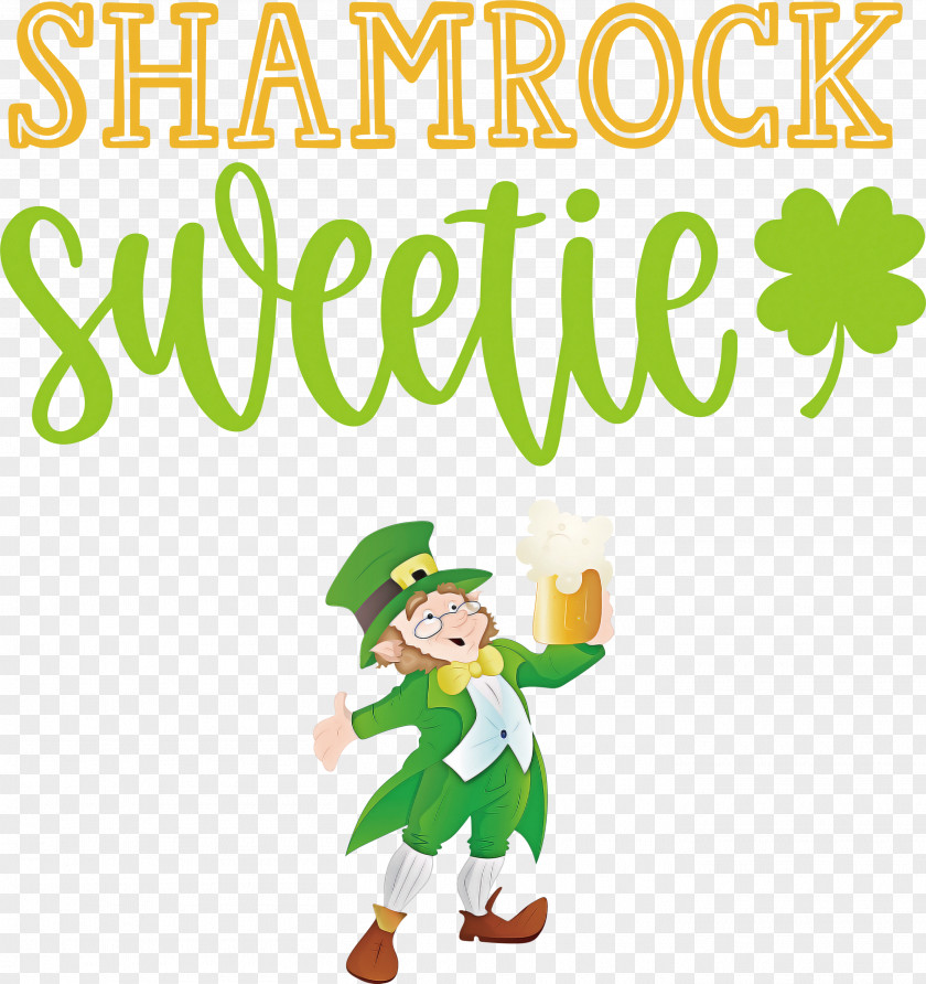 Shamrock Sweetie St Patricks Day Saint Patrick PNG