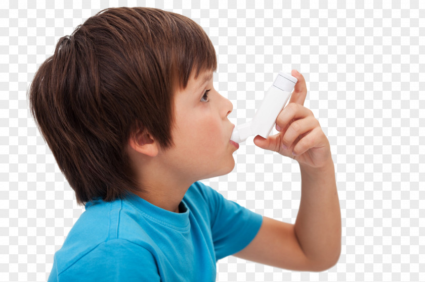 Allergy Allergic Asthma Child Inhaler PNG
