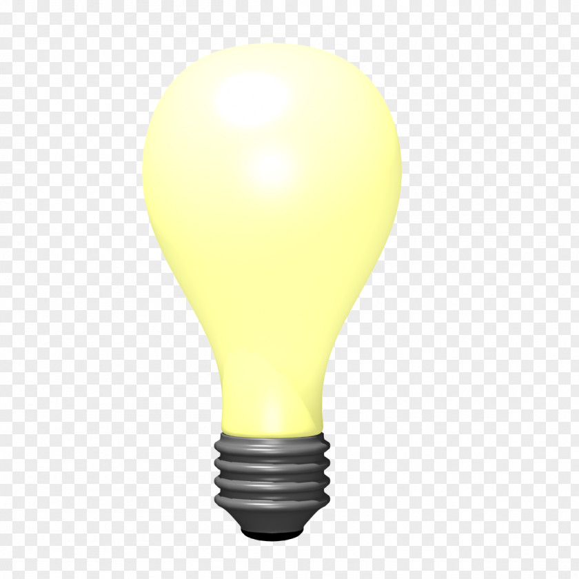 Bulb Image Light Yellow Energy PNG