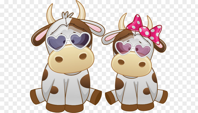 Cow Funny Clip Art Openclipart Vector Graphics Animal Illustrations Image PNG