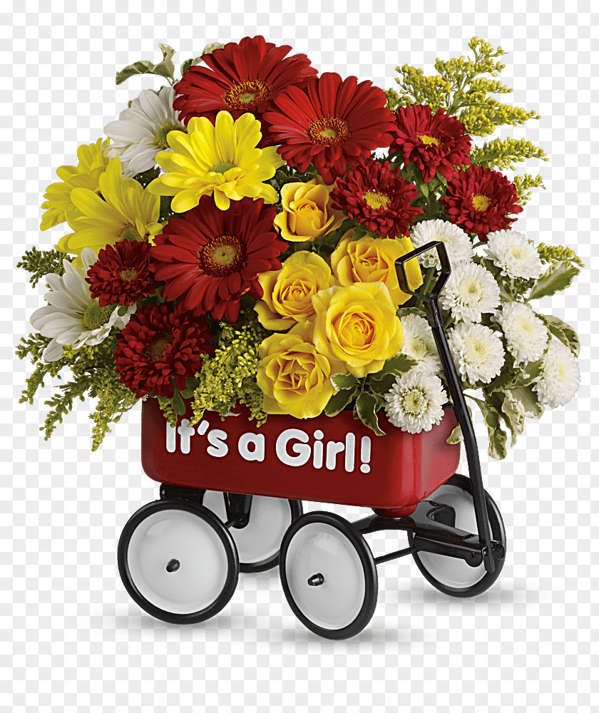 Flower Bouquet Infant Boy Delivery PNG